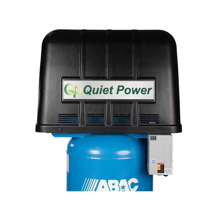ABAC Quiet Series 2-Stage Belt-Drive Piston Compressor – Ultra-Low Noise Power - 7.5HP