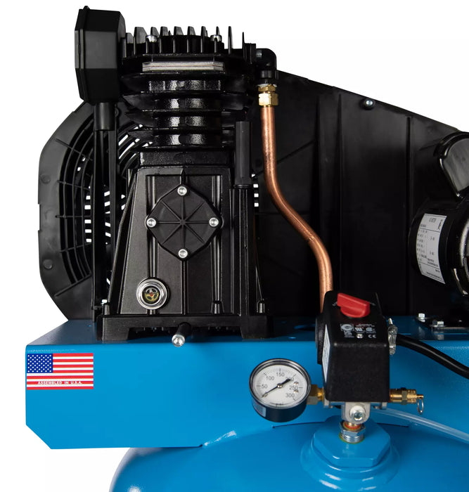ABAC Single-Stage Belt-Drive Piston Air Compressor – Portable & Reliable Aluminum Pump Design