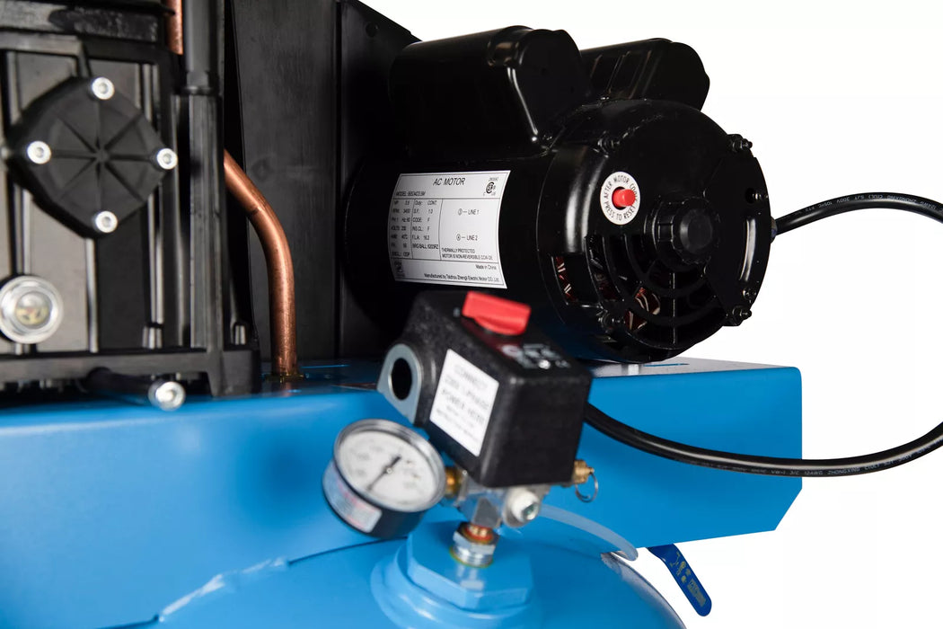 ABAC Single-Stage Belt-Drive Piston Air Compressor – Portable & Reliable Aluminum Pump Design