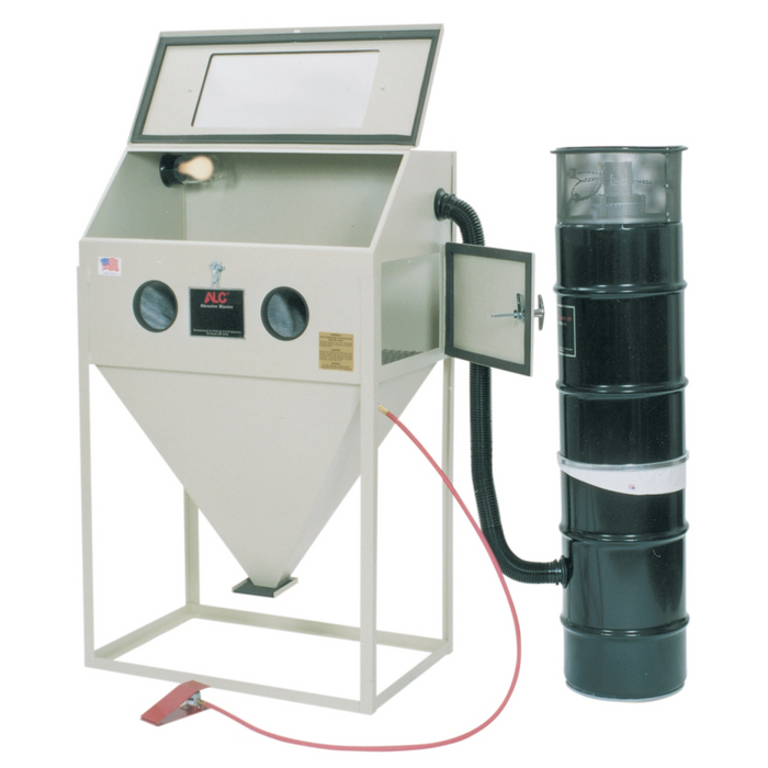 ALC  Keysco 40403 36-Inch Wide Abrasive Blast Cabinet – 36″ × 24″ Work Area, 200 lb Grate, 14-Gauge Steel