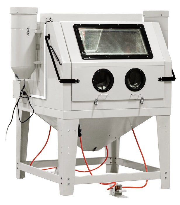 ALC Keysco Dual-Station Abrasive Blasting Cabinet 41200 – 2-Operator, 33″×46″ Work Area, 300-lb Grate Capacity
