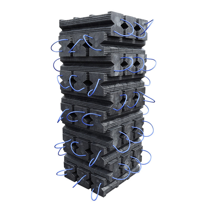 AME 30-Piece Primo Cribbing Kit (Model 15661) — High Strength Interlocking Blocks