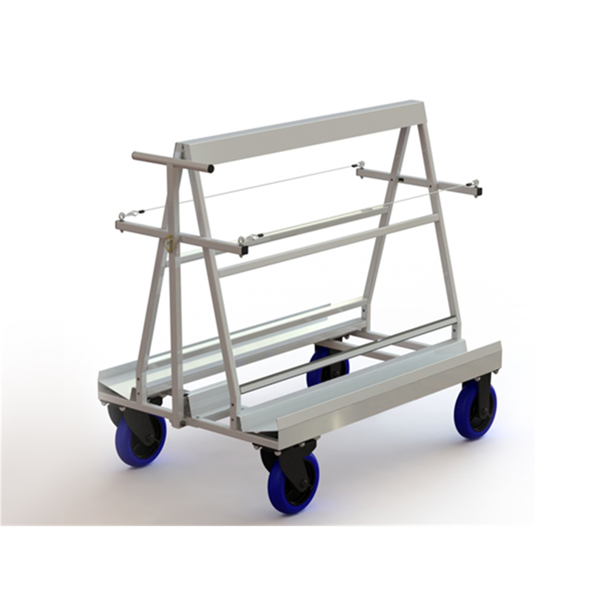 Mat Cart AME Floor Protection Mat Trolley — Prime Industrial USA