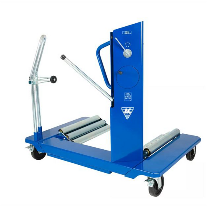 AME / ACME Wheel Trolley WT1500NT – 1.5-Ton Mechanical Tire Dolly for Large Equipment