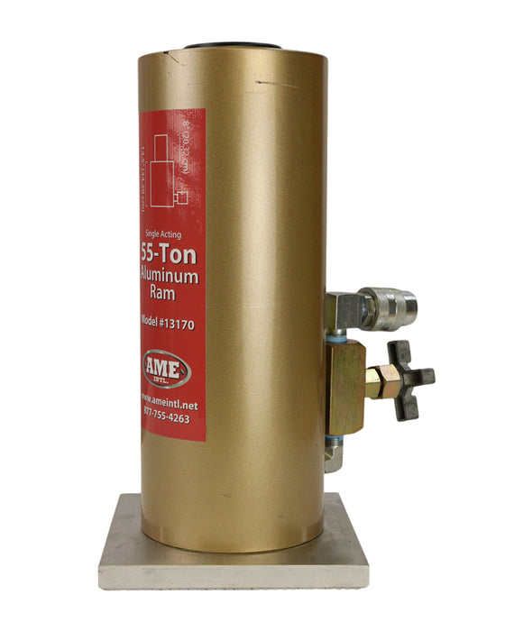 Single-Acting Aluminum 55 Ton Ram | 8″ Stroke | AME