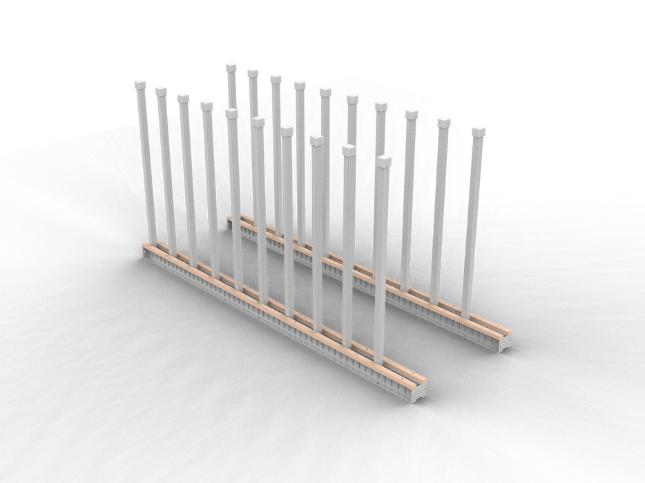 Abaco QLI Universal Slab Rack – Heavy-Duty Stone Slab Storage & Organization Rack