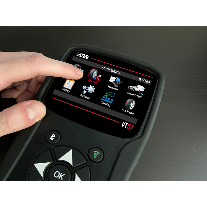 ATEQ VT57 TPMS & Tire Management Tool TS57-1002 — All-in-One TPMS Diagnostic & Programming Tool