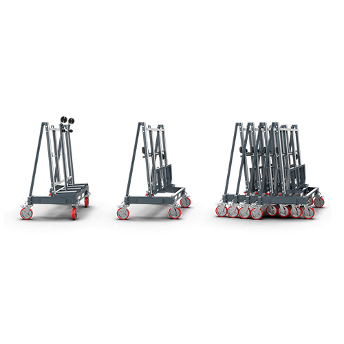 Abaco Nesting Single-Sided Cart – Space-Saving Stone Slab Transport & Handling Cart (NSC6432)