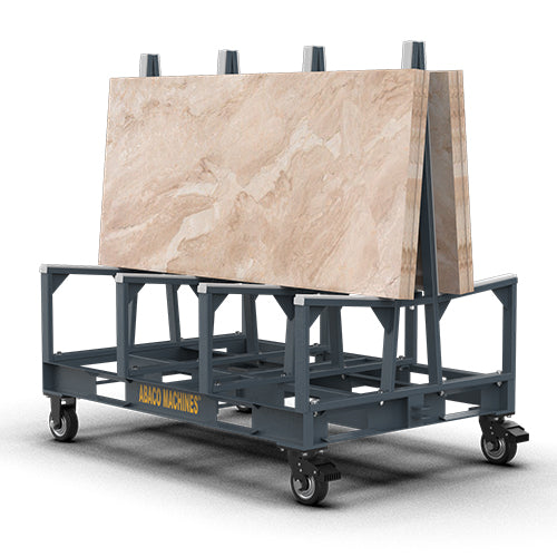Abaco One Stop High A-Frame – Heavy-Duty Elevated Slab & Glass Transport Rack (OSHA7236)