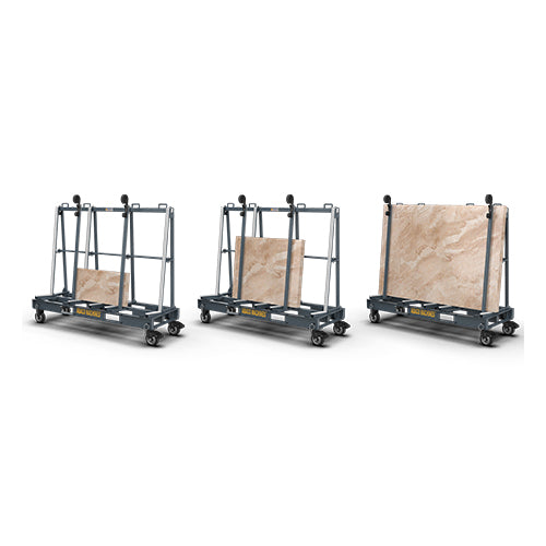 Abaco One Stop Single-Sided A-Frame – SSA7247-M3 (Mobile Slab Transport & Storage Frame)