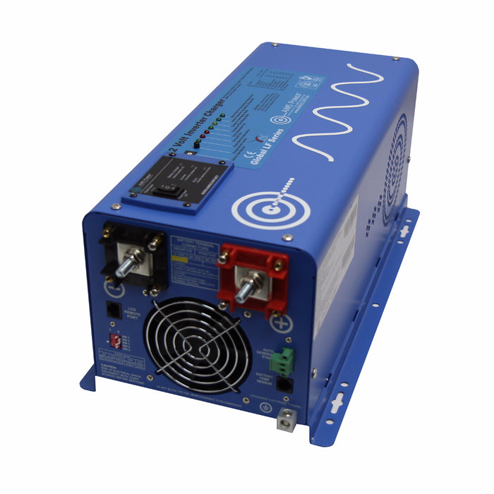 AIMS 2000 W Pure Sine Inverter Charger with Transfer Switch – 12 V DC → 120 VAC Backup Power