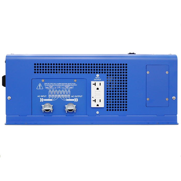 AIMS 3000 W Pure Sine Inverter Charger (12 V → 120 VAC) – 30A / 50A Bypass, UL-458 ETL Certified