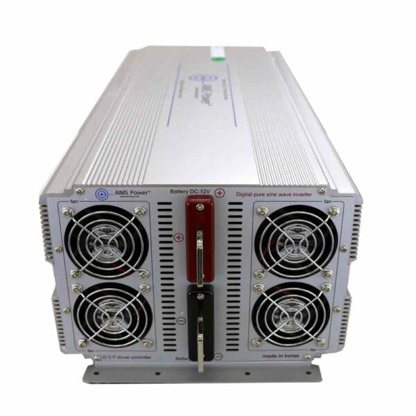 AIMS 5,000-Watt 12-V Industrial Pure Sine Inverter – 50/60 Hz Heavy-Duty Off-Grid Power