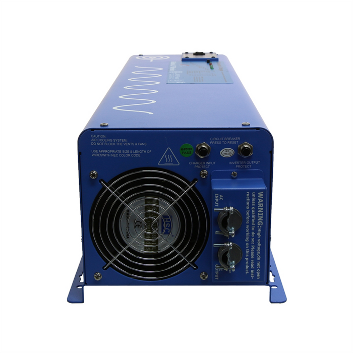 AIMS 6000W 48V Pure Sine Inverter Charger – Off-Grid Power, 120V Output