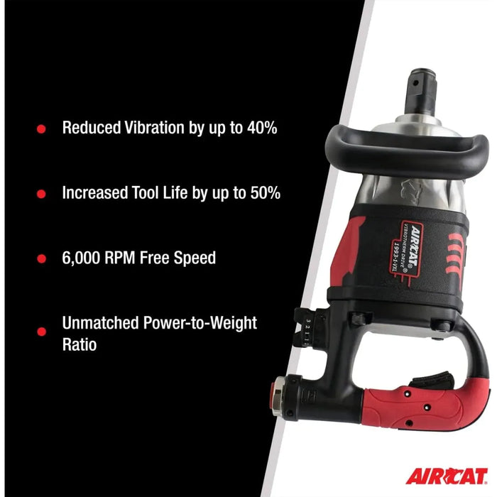 AirCat 1″ Vibrotherm Drive Composite Straight Impact Wrench (1993-1-VXL)