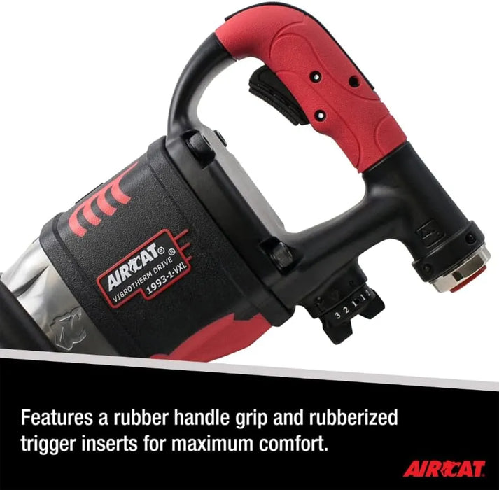 AirCat 1″ Vibrotherm Drive Composite Straight Impact Wrench (1993-1-VXL)