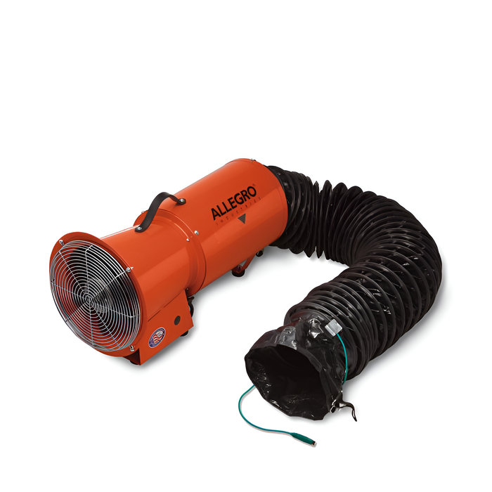 Metal Blower | 8'' | Axial Explosion-Proof (EX) | 1/3 HP | Allegro