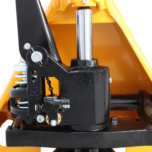 ApolloLift A-1006 Manual Hydraulic Pallet Jack – 5,500 lb Capacity, 48″×21″ Forks Nylon Wheel