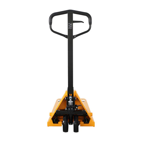 ApolloLift A-1006 Manual Hydraulic Pallet Jack – 5,500 lb Capacity, 48″×21″ Forks Nylon Wheel