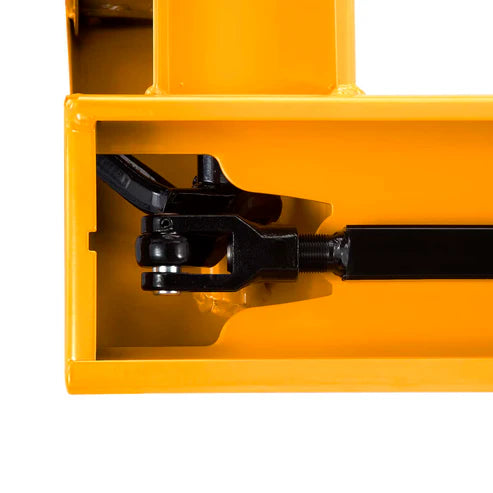 ApolloLift A-1007 Manual Hydraulic Pallet Jack – 5,500 lb Capacity, 48″×27″ Forks Nylon Wheel