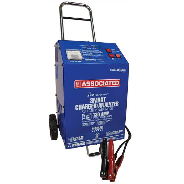 Associated ESS6007B 12 V Intellamatic® 40 A Charger | 130 A Crank Assist