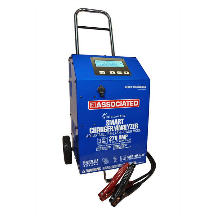 Associated IBC6008MSK 12 V Adjustable Charger | 270 A Crank Assist