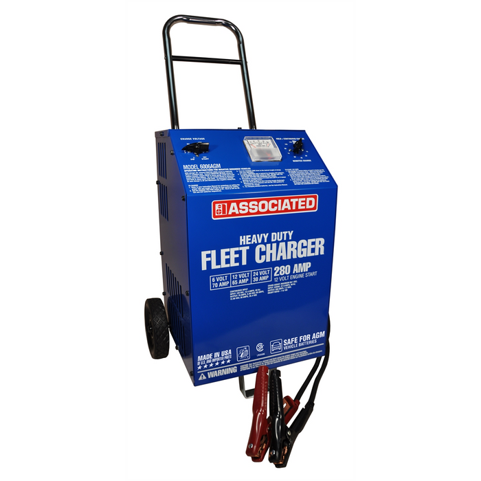 Associated 6006AGM Heavy Duty Fleet Charger | 70/65/30 A + AGM Mode