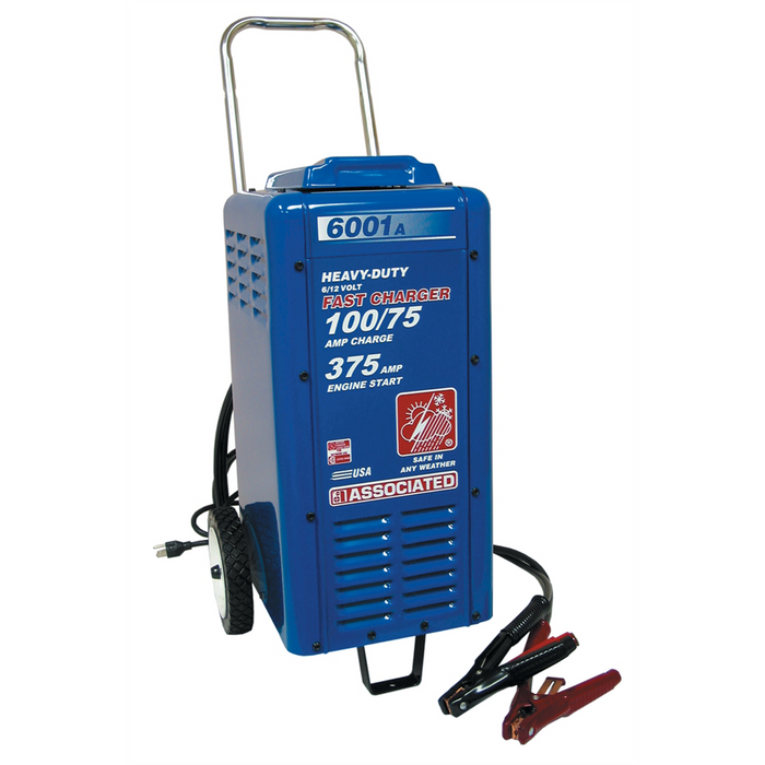 Associated 6001A Heavy Duty Fleet Charger | 6/12 V 100 A / 375 A Crank