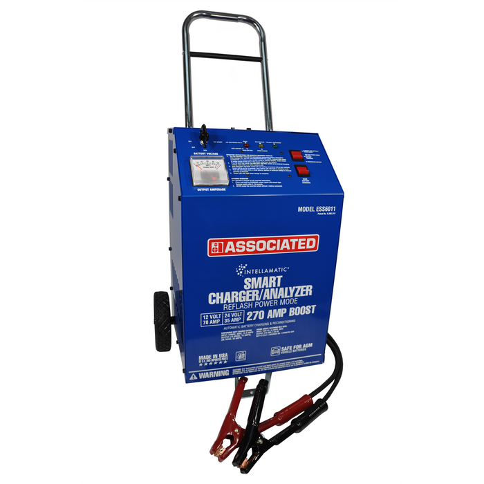 Associated ESS6011 Intellamatic® 12/24 V Charger | 70/35 A + 270 A Crank Assist