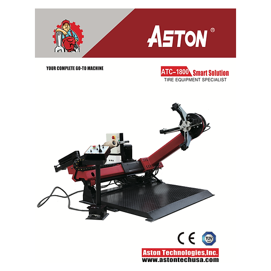 Truck Tire Changer  | 14'' - 46'' Rim |  71'' Maximum Tire Diameter | Aston® ATC-3800