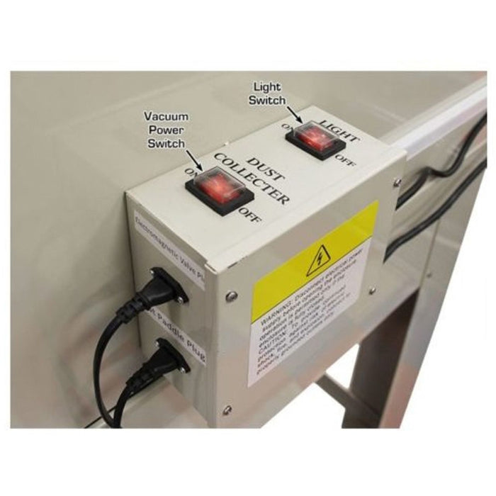 Atlas PSBC990 Extra-Large Pressurized Sandblast Cabinet | Industrial Automotive Media Blaster