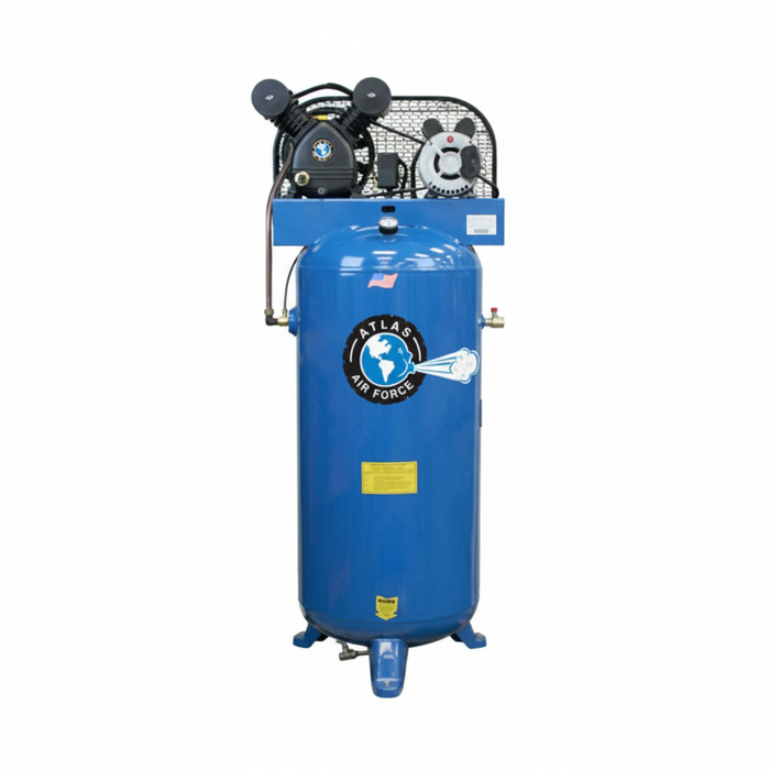 Atlas Automotive Equipment 1-Stage 60 Gallon Air Compressor – 3.2HP (ATAF3)