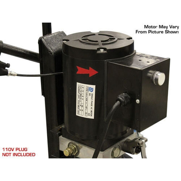 Atlas Automotive Equipment 6MR Portable Mid-Rise Scissor Car Lift – 6,000 lb. Capacity Hydraulic Garage Lift