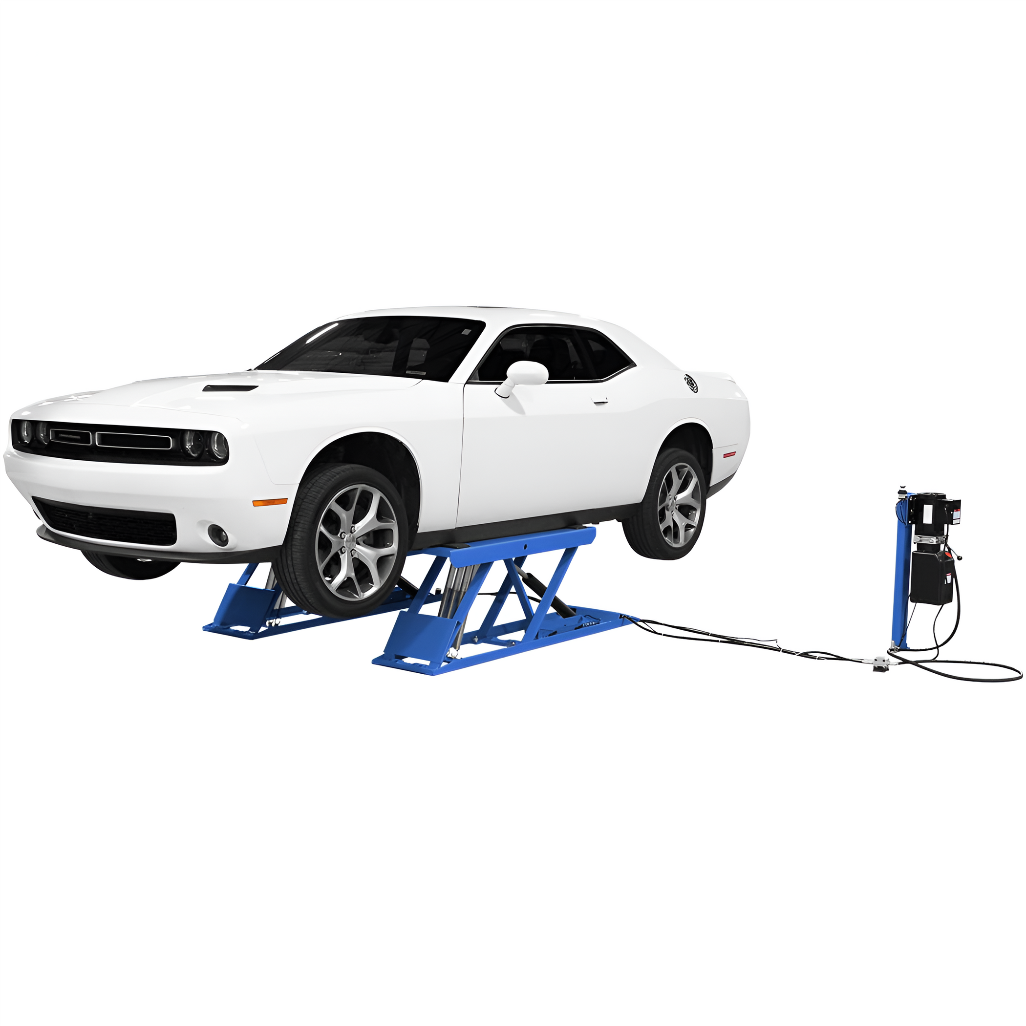 Atlas Automotive Equipment 6PL Open Center Low-Rise Scissor Car Lift ...