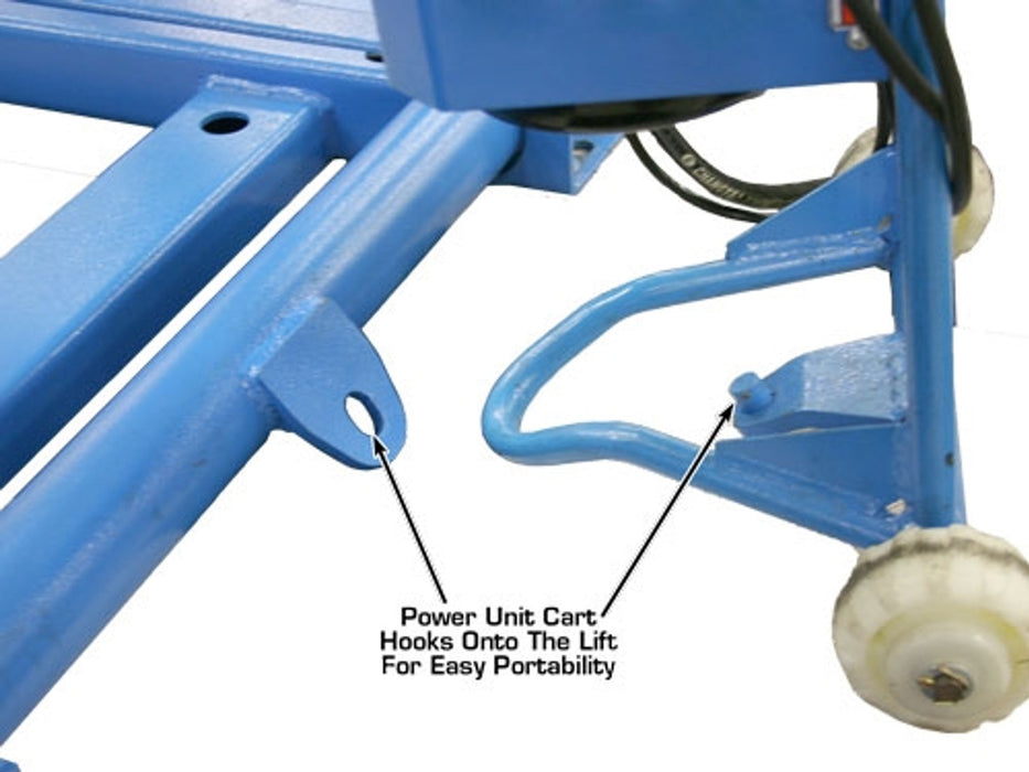 Atlas 7K-Kwik-Bay 7,000 lb Portable Mid-Rise Scissor Lift | Atlas Automotive Equipment