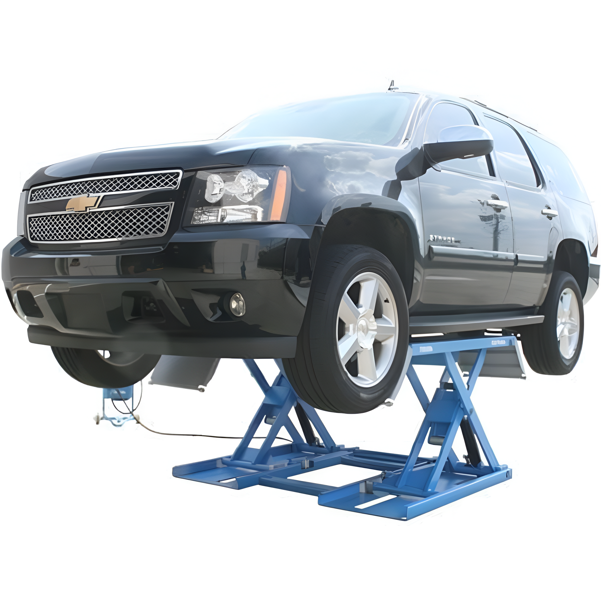 Atlas 7K-Kwik-Bay 7,000 lb Portable Mid-Rise Scissor Lift | Atlas Auto ...