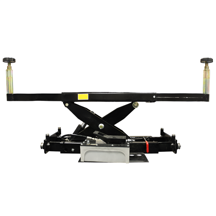 Atlas 8,000 lb Air/Hydraulic Rolling Bridge Jack | Professional Lift Jack for 4-Post Automotive Lifts