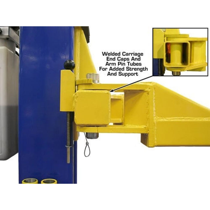 Atlas 9KBPX 2-Post Baseplate Car Lift | 9,000 lb Heavy-Duty Automotive Hoist for Professional Garages