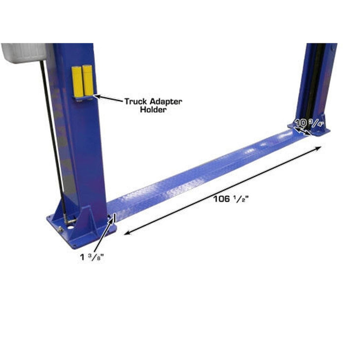 Atlas 9KBPX 2-Post Baseplate Car Lift | 9,000 lb Heavy-Duty Automotive Hoist for Professional Garages