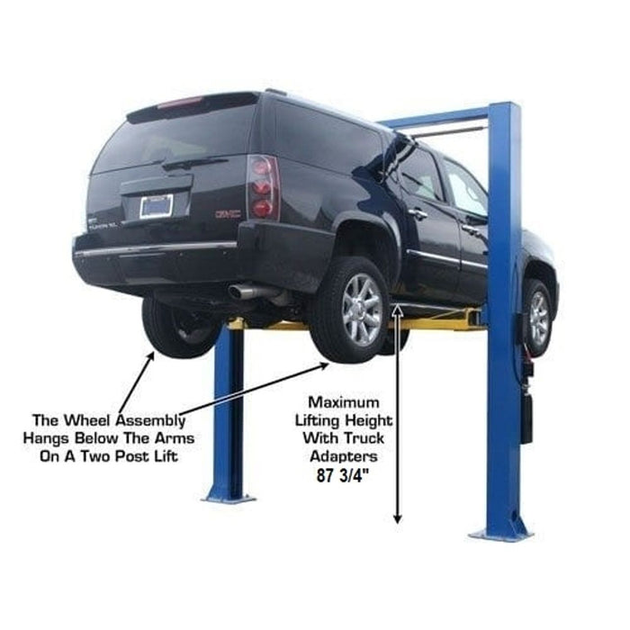 Atlas Automotive 9,000 lb. Overhead 2-Post Lift – Model 9OHSC ATTD-9OHSC-SS-FPD | Heavy-Duty Garage & Shop Car Lift