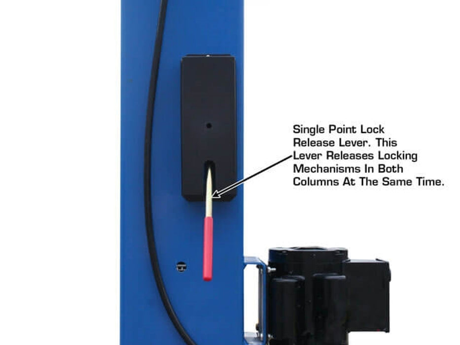 Atlas ATTD-9OHSC + Lawn Mower Adapter Combo | 9,000 lb 2-Post Lift – Atlas Automotive Equipment