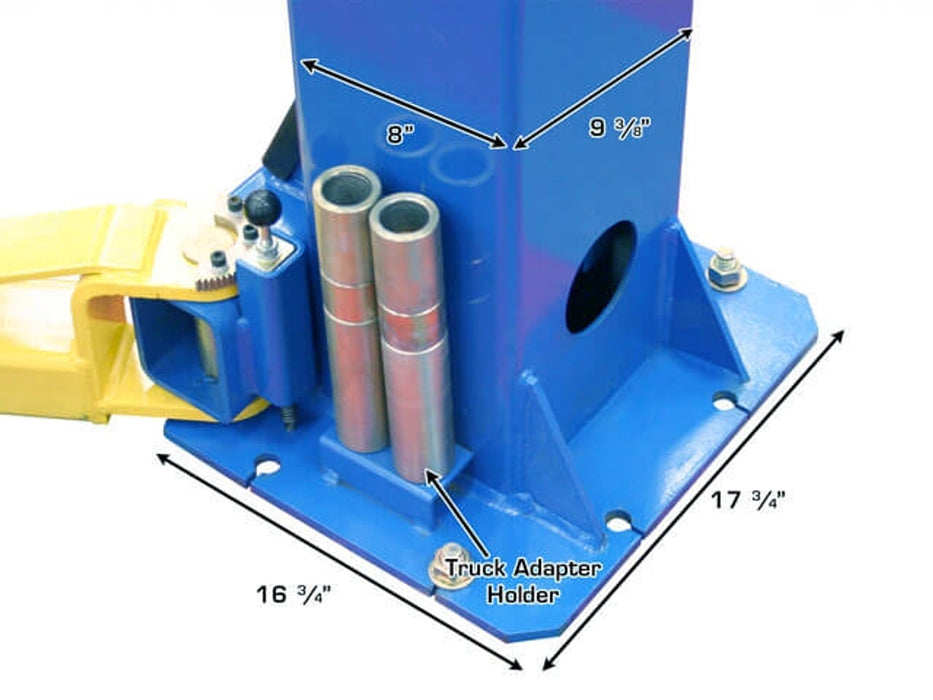 Atlas ATTD-9OHSC + Lawn Mower Adapter Combo | 9,000 lb 2-Post Lift – Atlas Automotive Equipment
