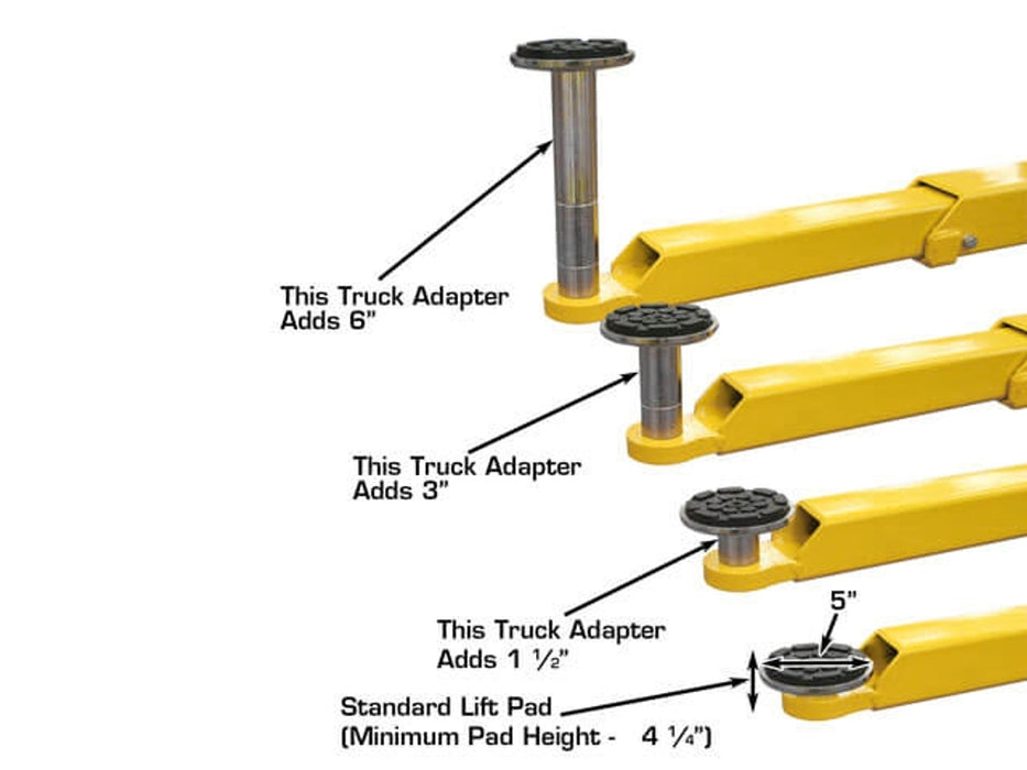 Atlas ATTD-9OHSC + Lawn Mower Adapter Combo | 9,000 lb 2-Post Lift – Atlas Automotive Equipment