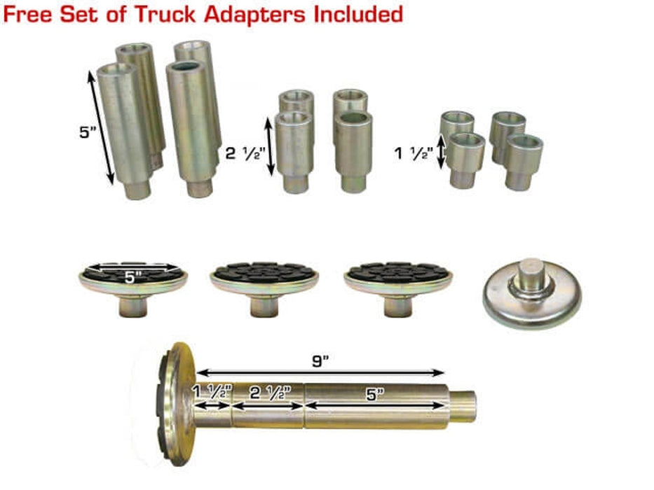 Atlas ATTD-9OHSC + Lawn Mower Adapter Combo | 9,000 lb 2-Post Lift – Atlas Automotive Equipment