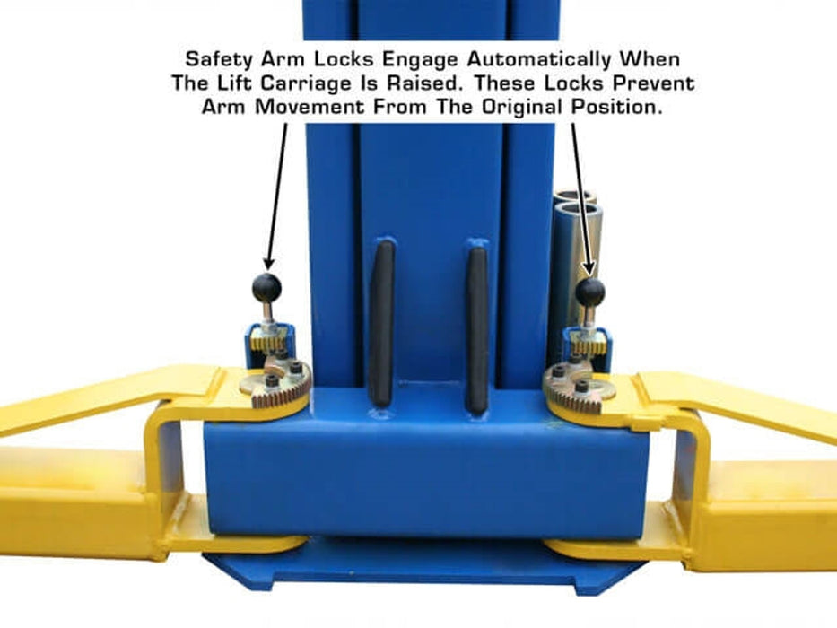 Atlas ATTD-9OHSC + Lawn Mower Adapter Combo | 9,000 lb 2-Post Lift – Atlas Automotive Equipment