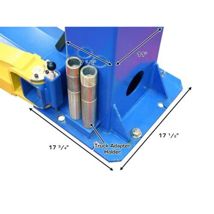 Atlas Automotive Equipment BP8000 Baseplate 2-Post Car Lift – 8,000 lb. Capacity Hydraulic Auto Lift (ATTD-BP8000-NEW)
