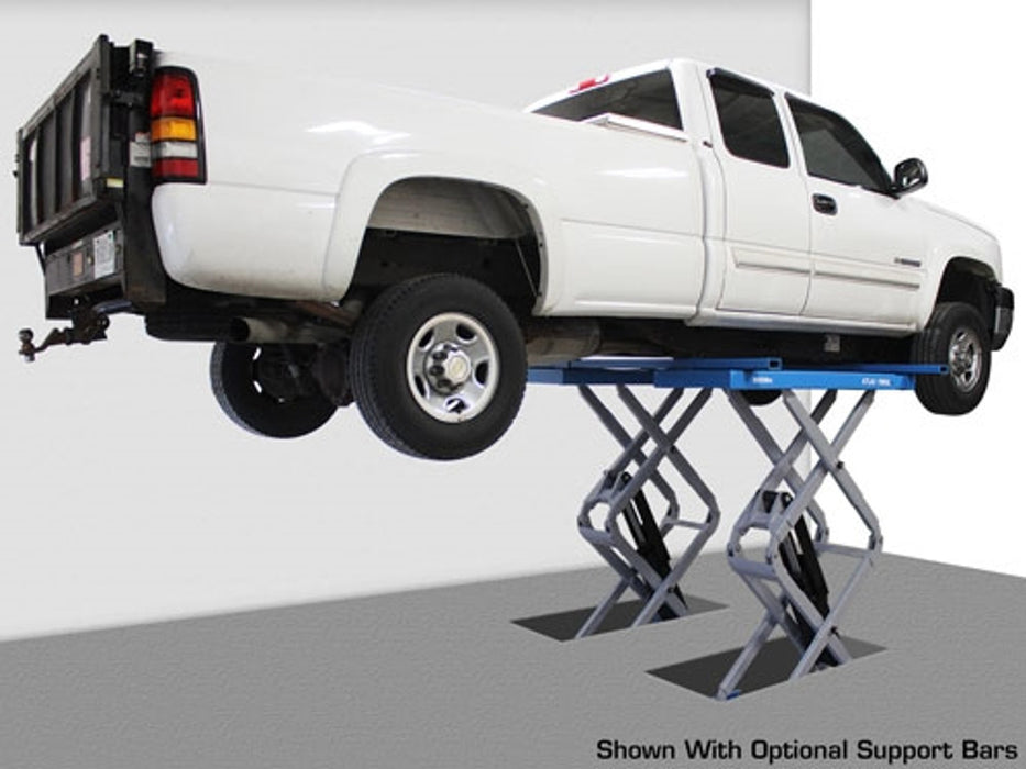 Atlas Automotive Equipment FM9SL In-Ground Full-Rise Scissor Lift – 9,000 lb Capacity Commercial Grade Auto Lift | Model ATTD-FM9SL