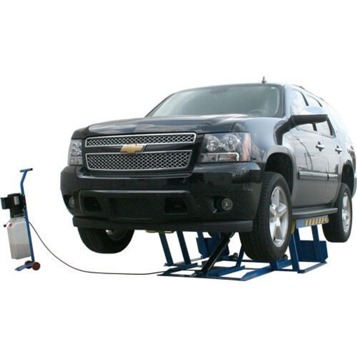 Atlas Automotive Equipment LR06 Portable Low-Rise Scissor Car Lift – 6,000 lb. Capacity Hydraulic Garage Lift (ATTD-LR06)