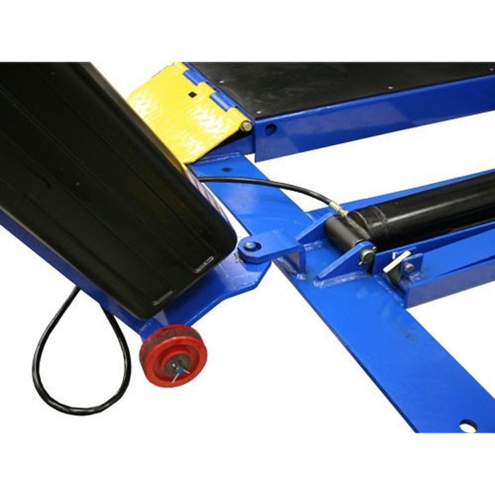 Atlas Automotive Equipment LR06 Portable Low-Rise Scissor Car Lift – 6,000 lb. Capacity Hydraulic Garage Lift (ATTD-LR06)