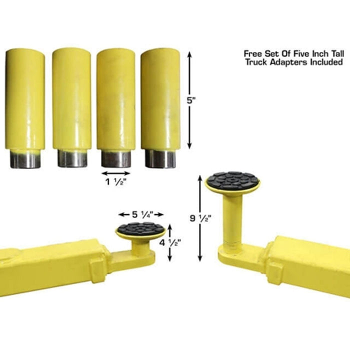 Atlas Automotive Equipment PRO-9D Overhead 2-Post Car Lift – 9,000 lb Capacity Vehicle Hoist (XH-PRO-9D-FPD)